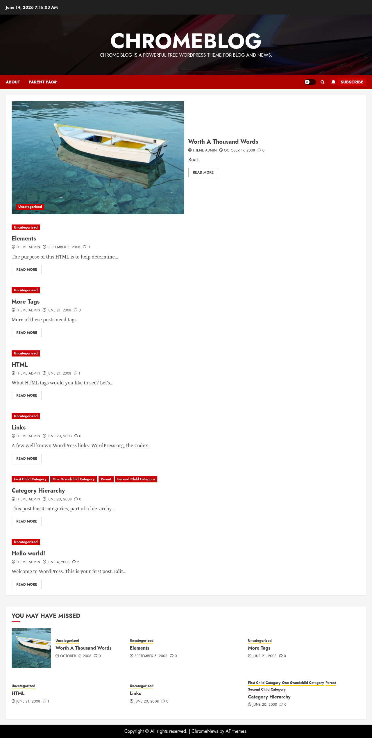 Десктоп (ниже) — ChromeBlog