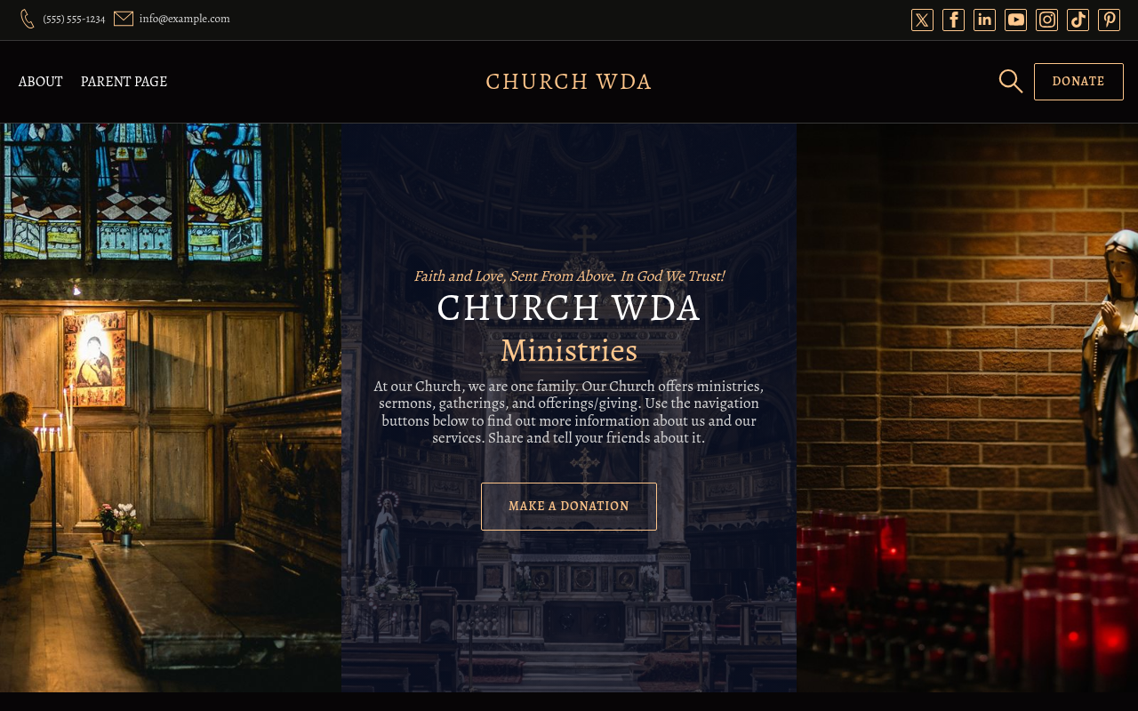Десктоп — Church WDA