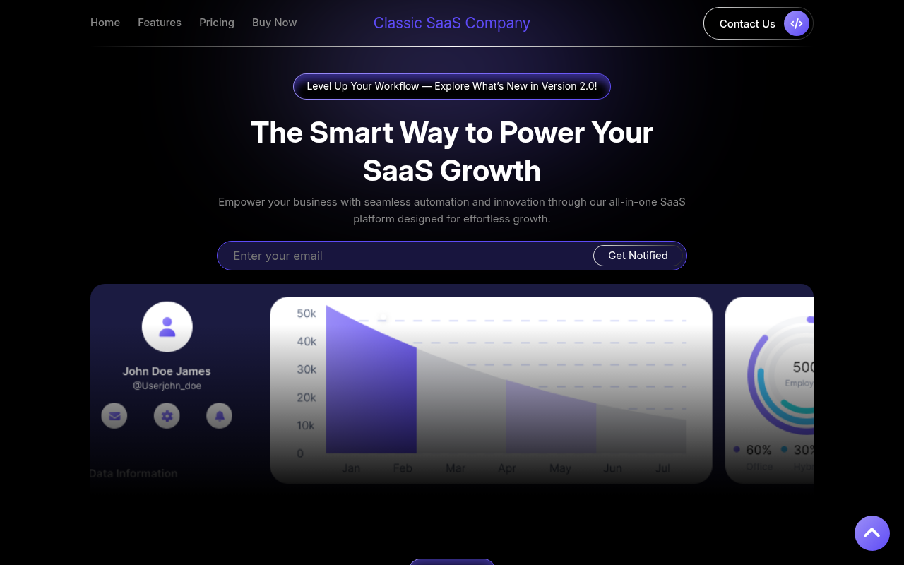 Десктоп — Classic SaaS Company