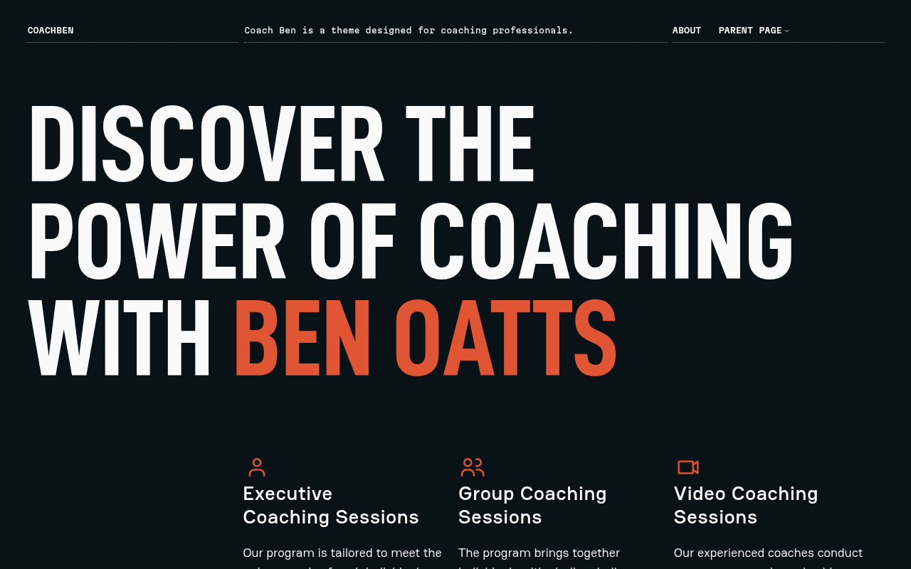 Десктоп — CoachBen