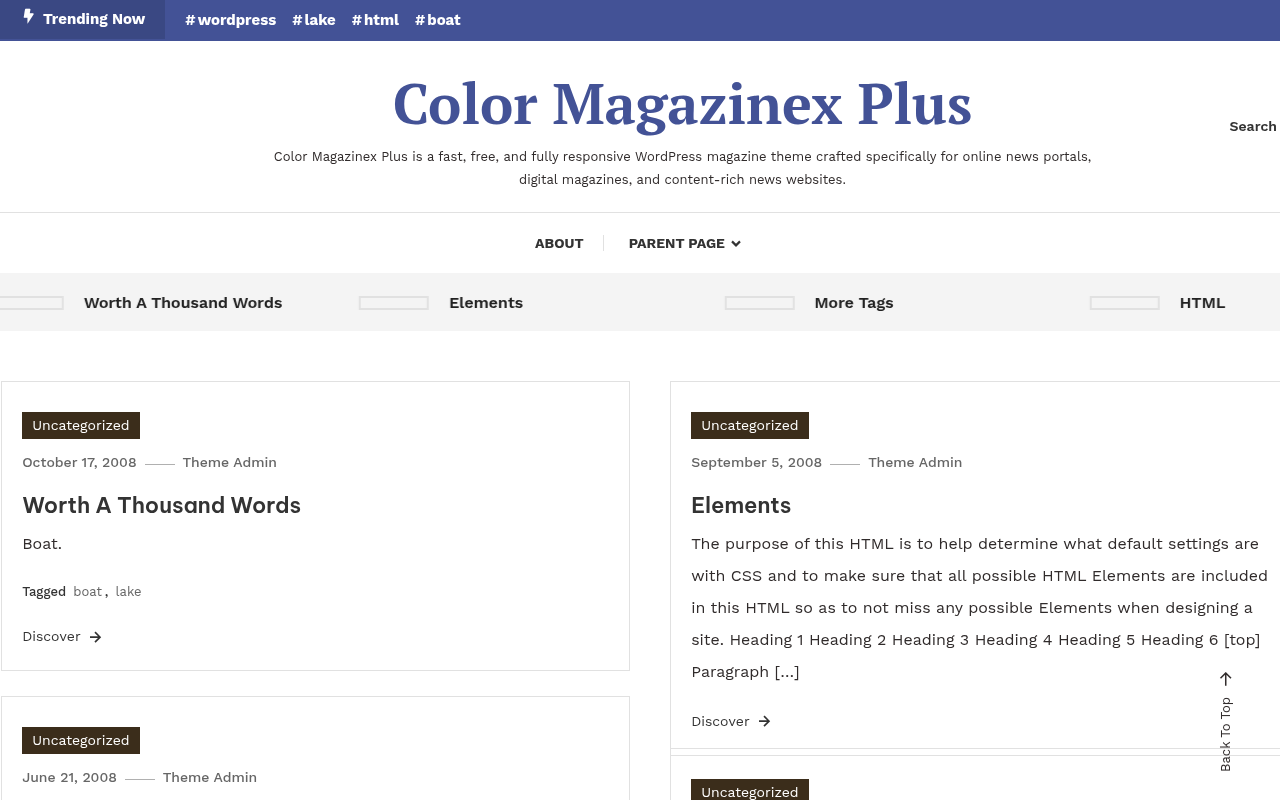 Десктоп — Color Magazinex Plus