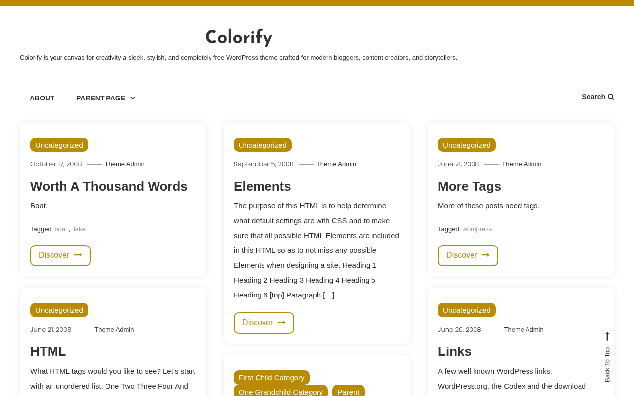 Десктоп — Colorify