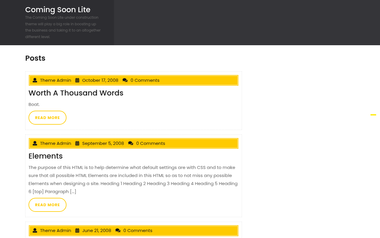 Десктоп — Coming Soon Lite