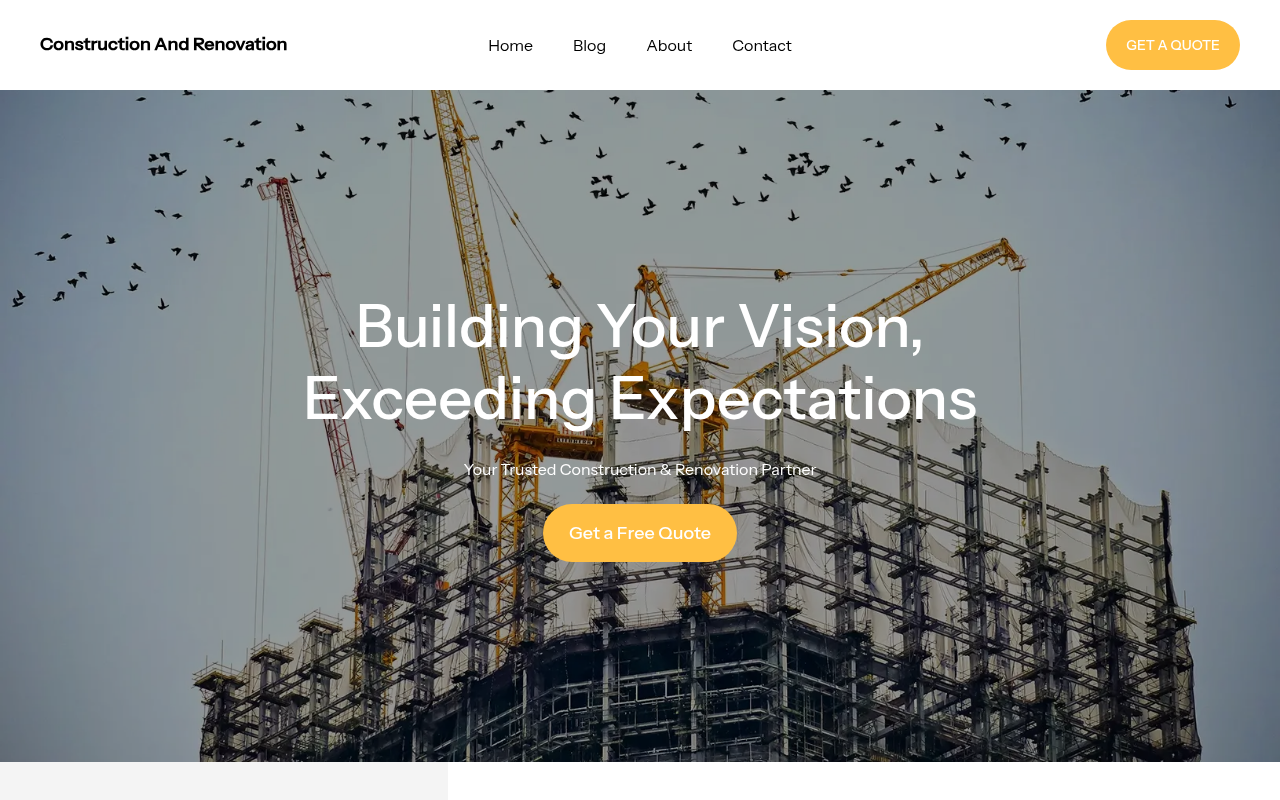 Десктоп — Construction And Renovation