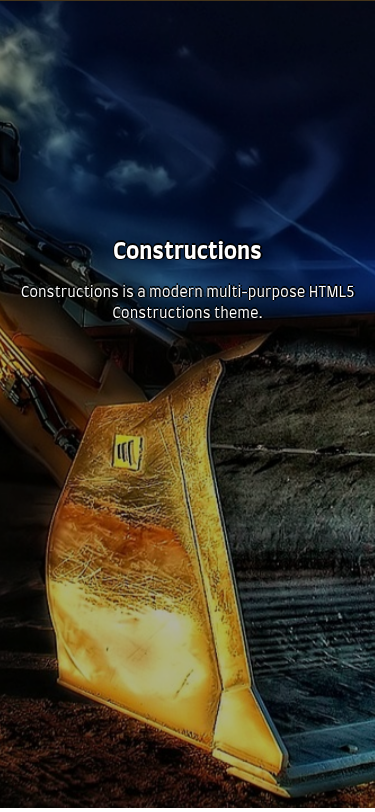 Мобильный вид — Constructions