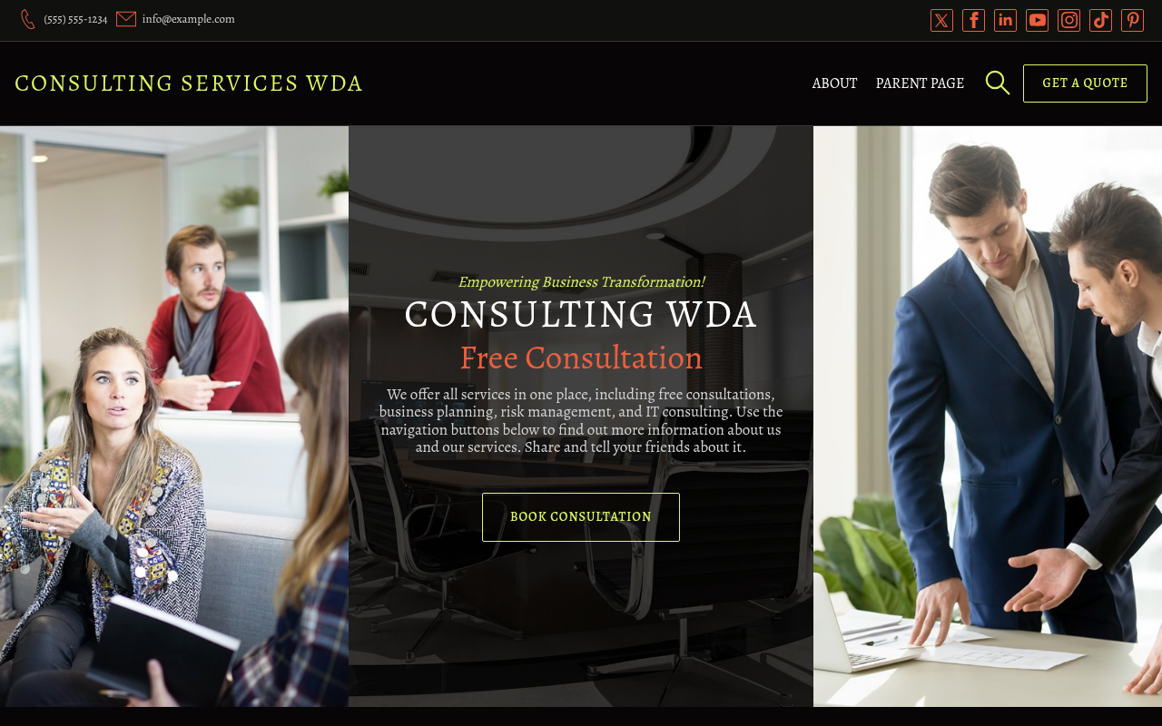 Десктоп — Consulting Services WDA