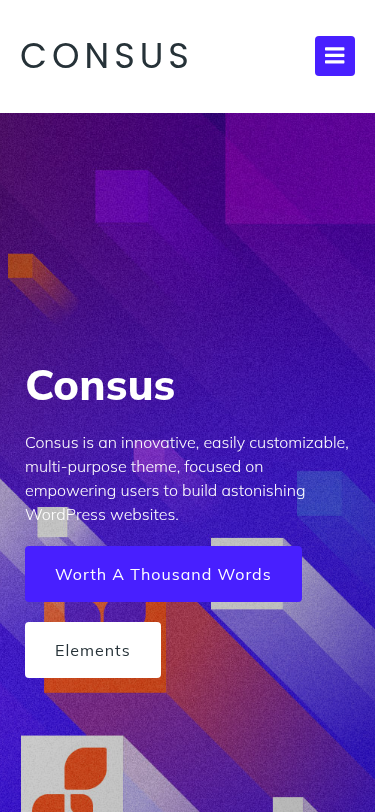 Мобильный вид — Consus