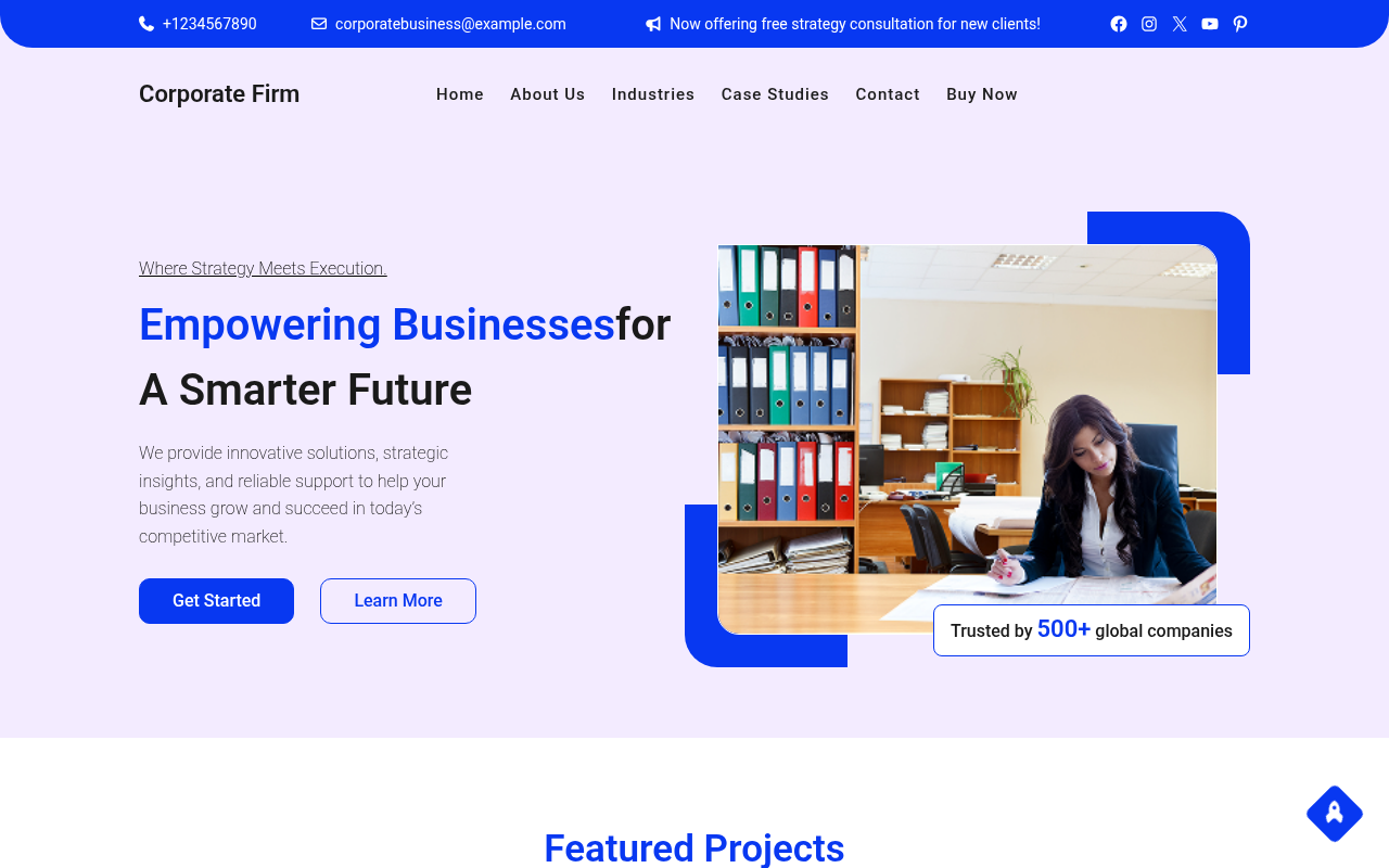 Десктоп — Corporate Firm