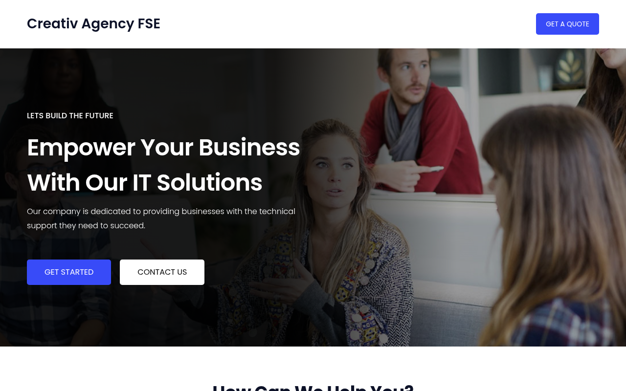 Десктоп — Creativ Agency FSE