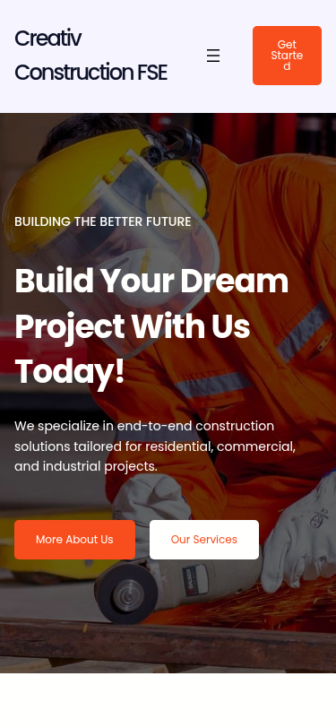 Мобильный вид — Creativ Construction FSE