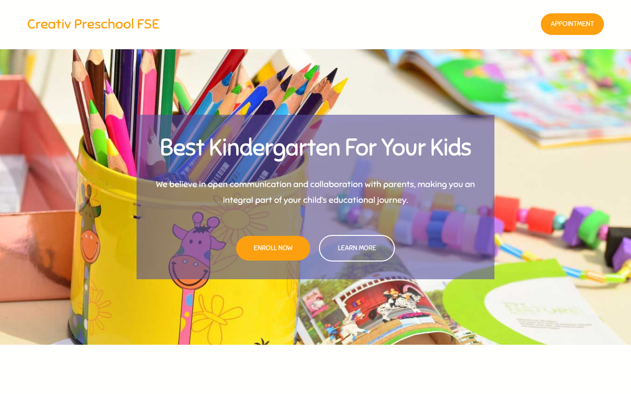 Десктоп — Creativ Preschool FSE