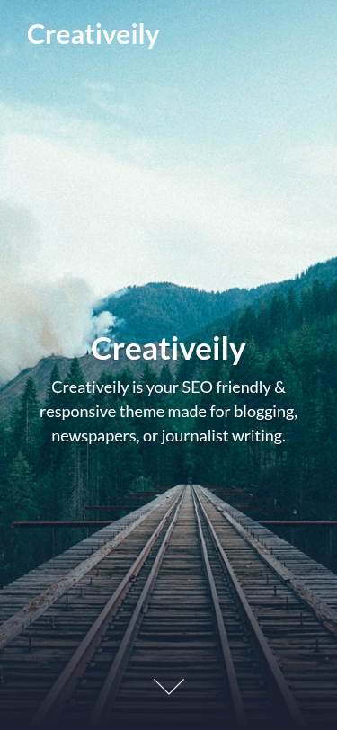 Мобильный вид — Creativeily