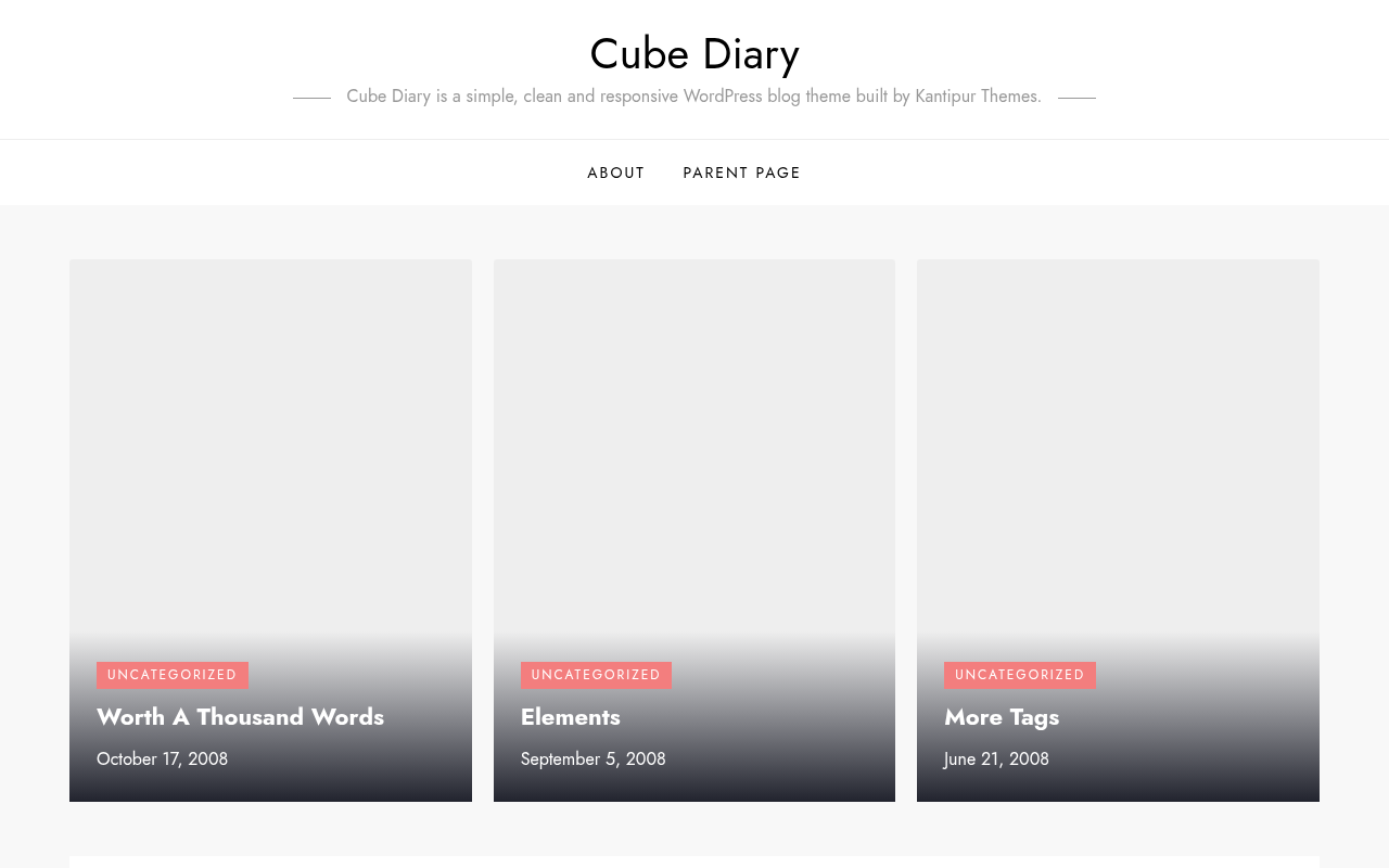 Десктоп — Cube Diary