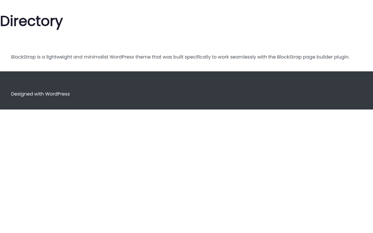 Десктоп — Directory