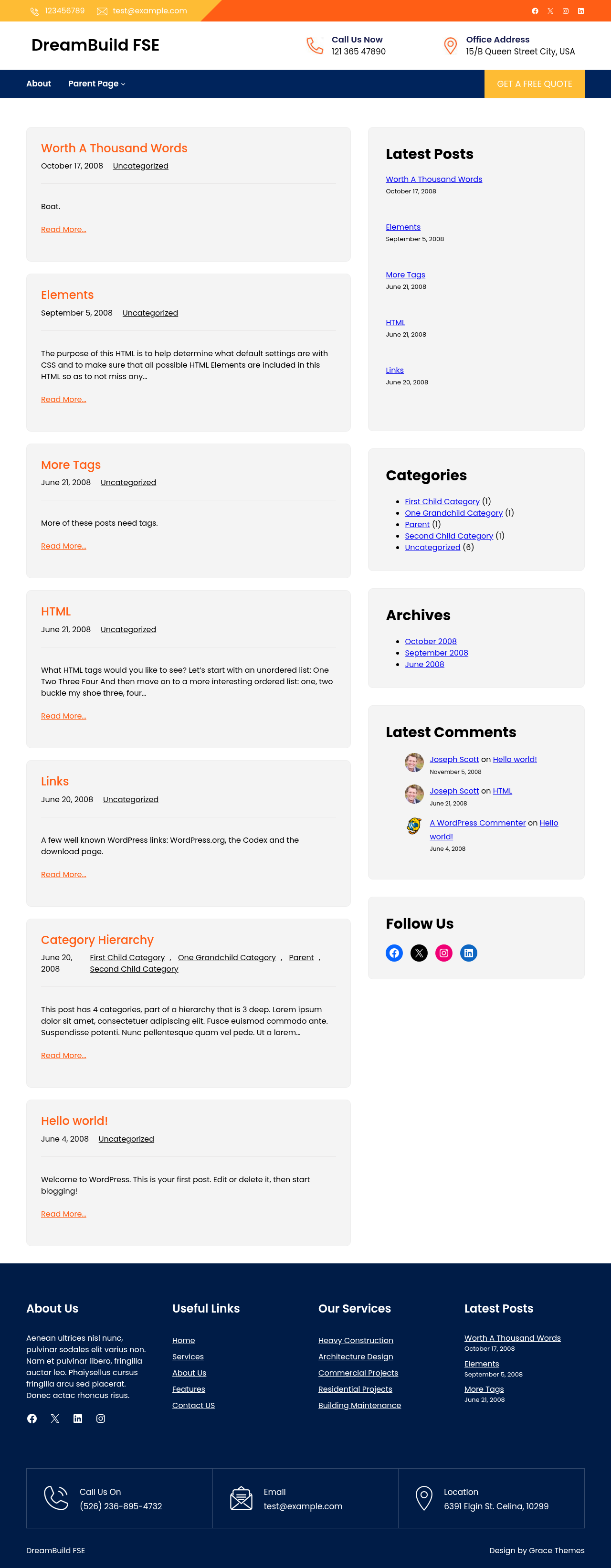 Десктоп (ниже) — DreamBuild FSE
