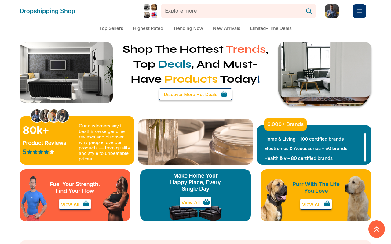 Десктоп — Dropshipping Shop