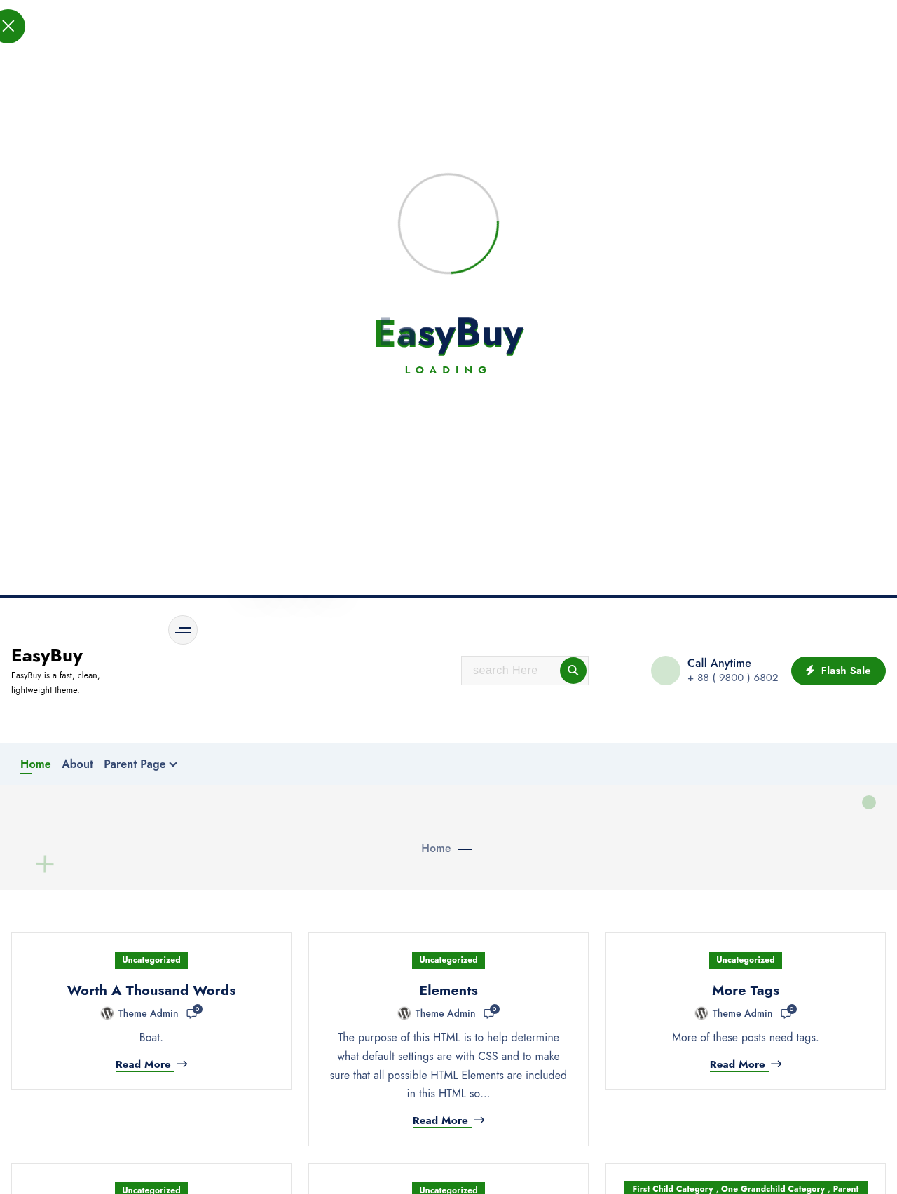 Десктоп (ниже) — EasyBuy