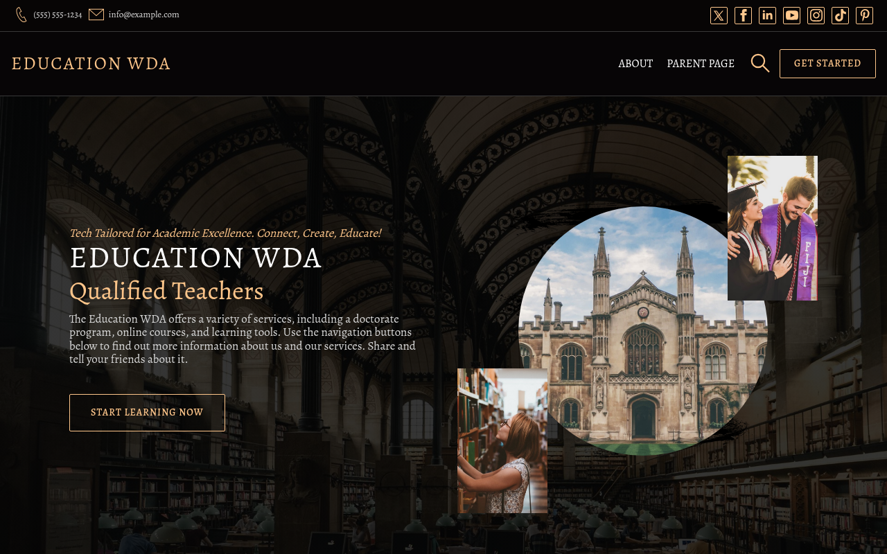 Десктоп — Education WDA