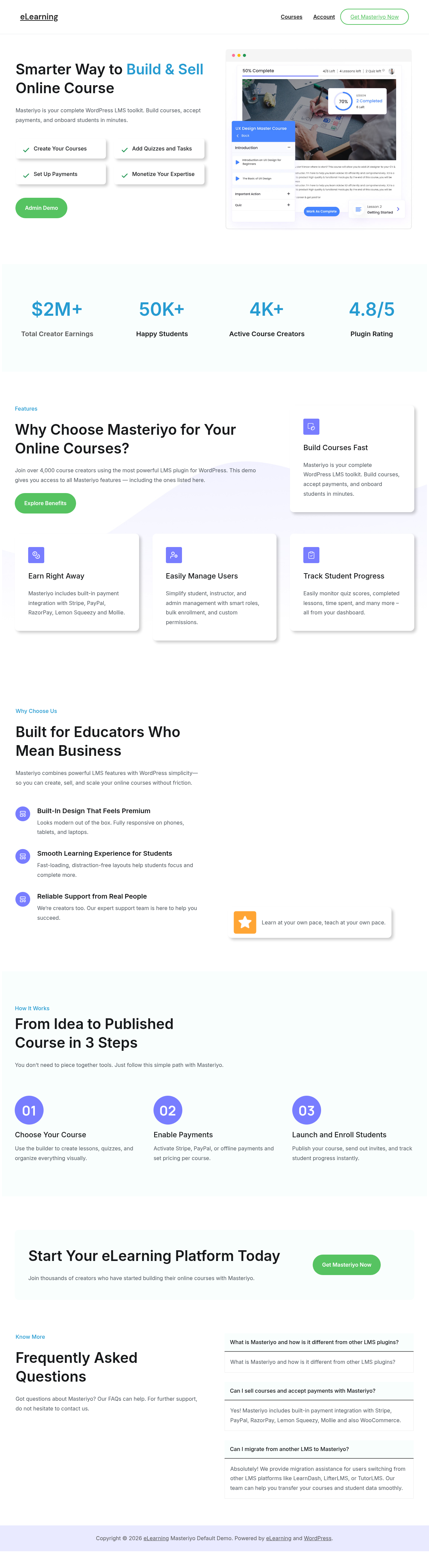 Десктоп (ниже) — eLearning