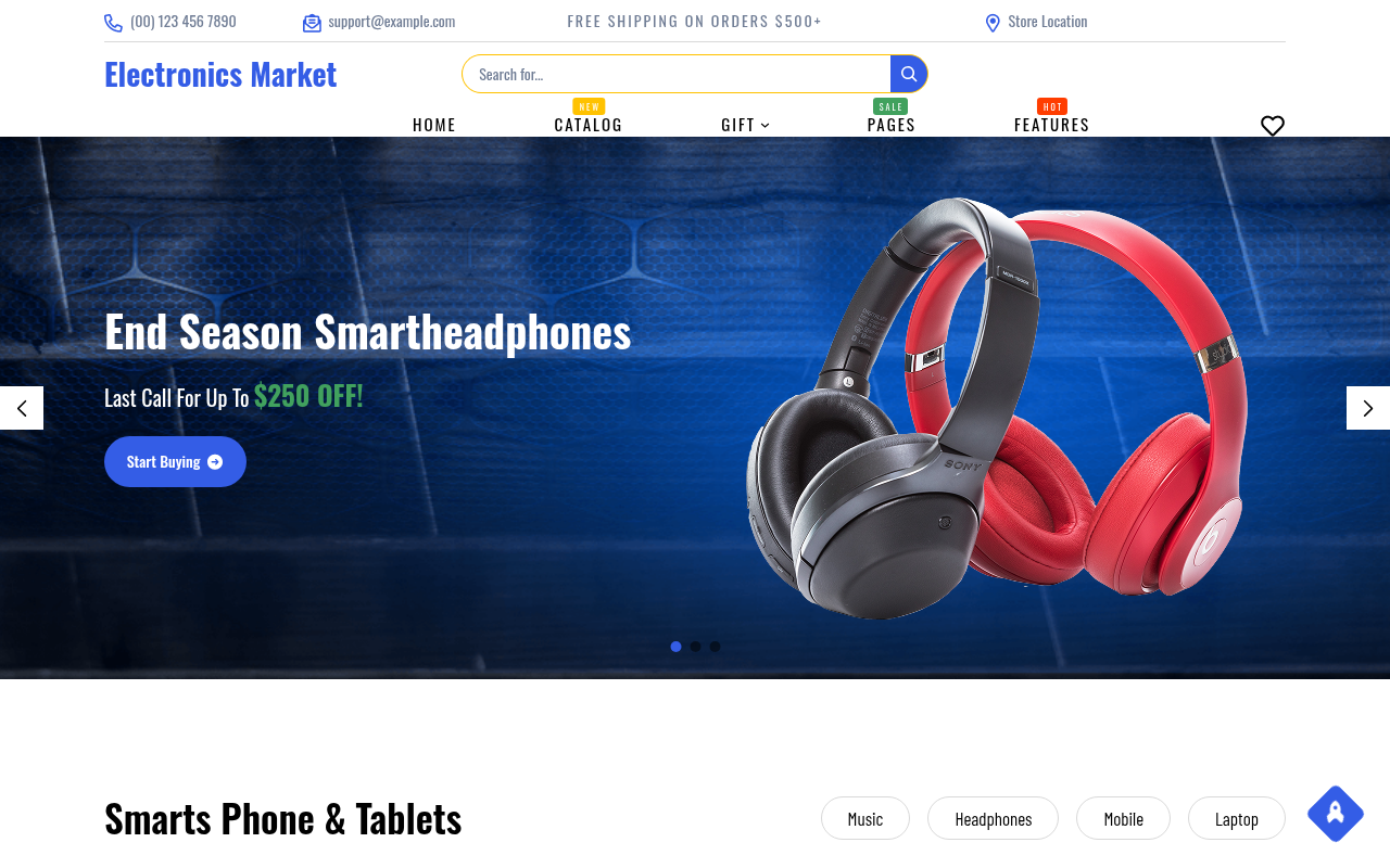 Десктоп — Electronics Market
