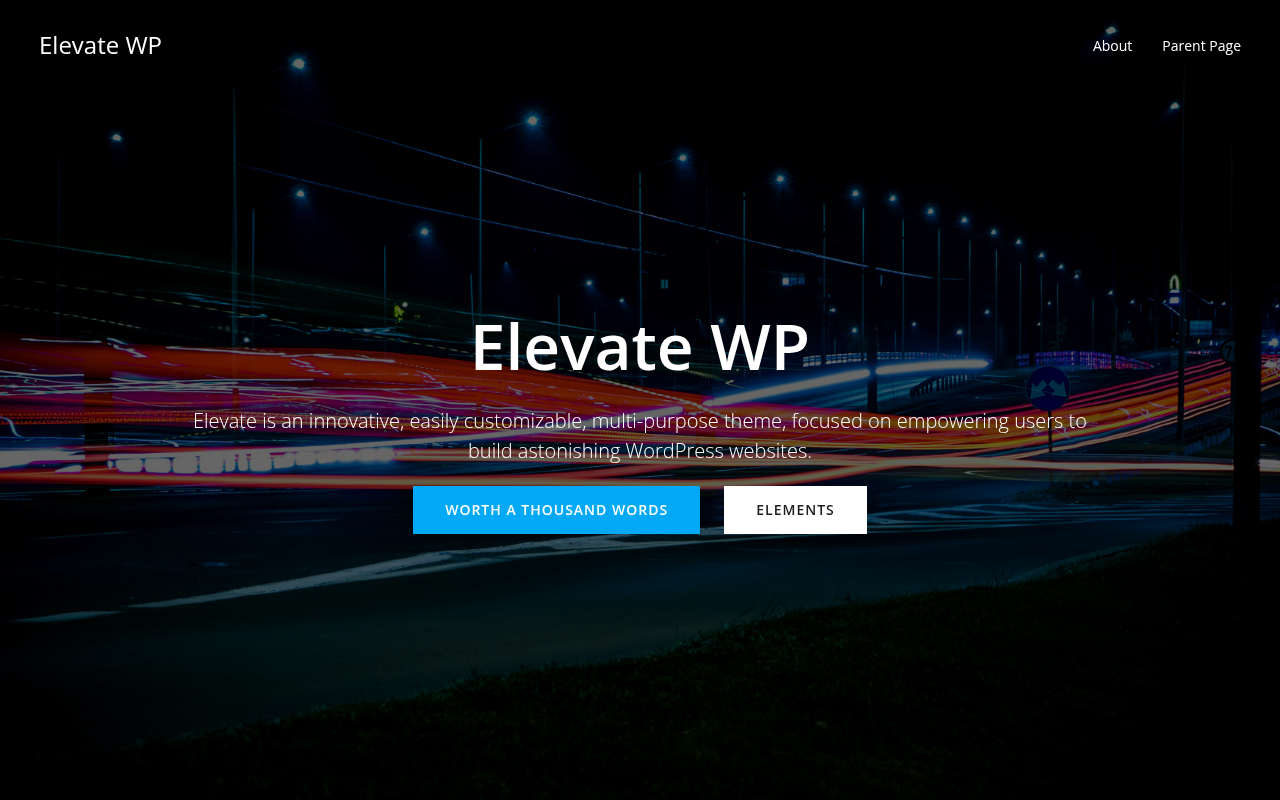 Десктоп — Elevate WP