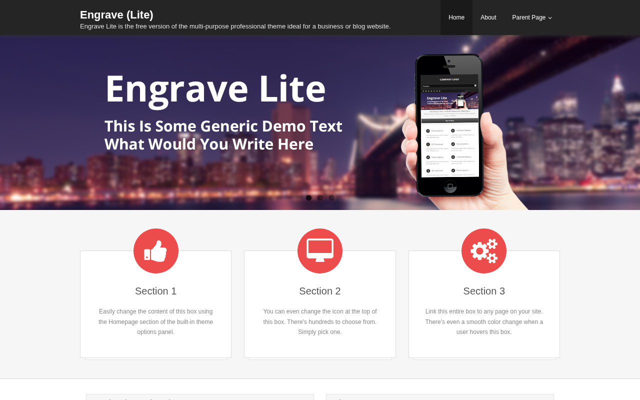 Десктоп — Engrave (Lite)
