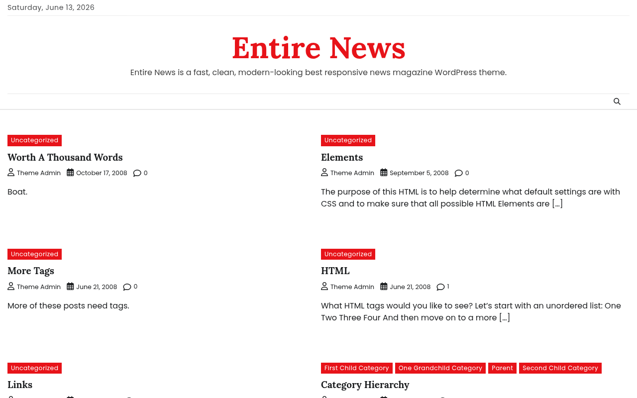 Десктоп — Entire News