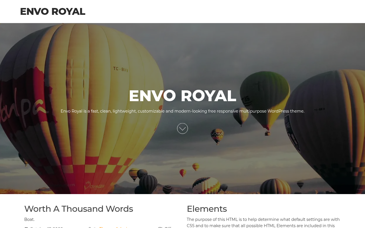 Десктоп — Envo Royal