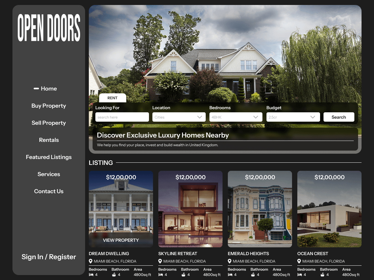 Estate Brokerage Services