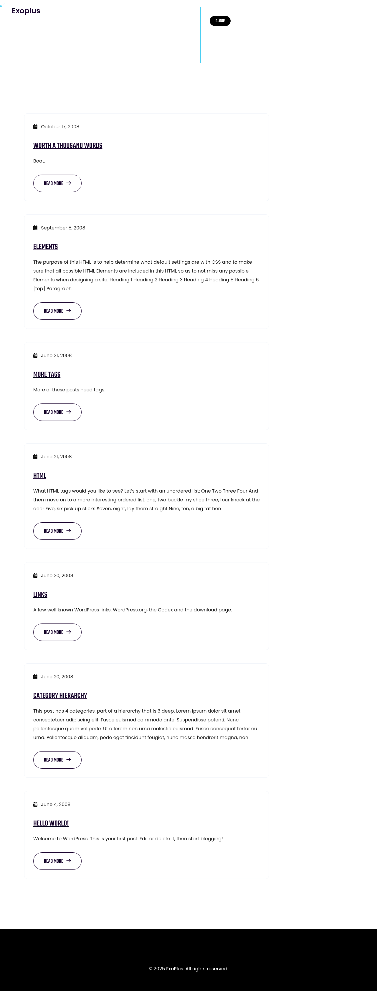 Десктоп (ниже) — Exoplus