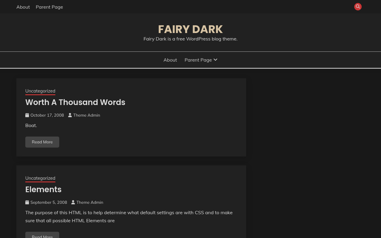 Десктоп — Fairy Dark