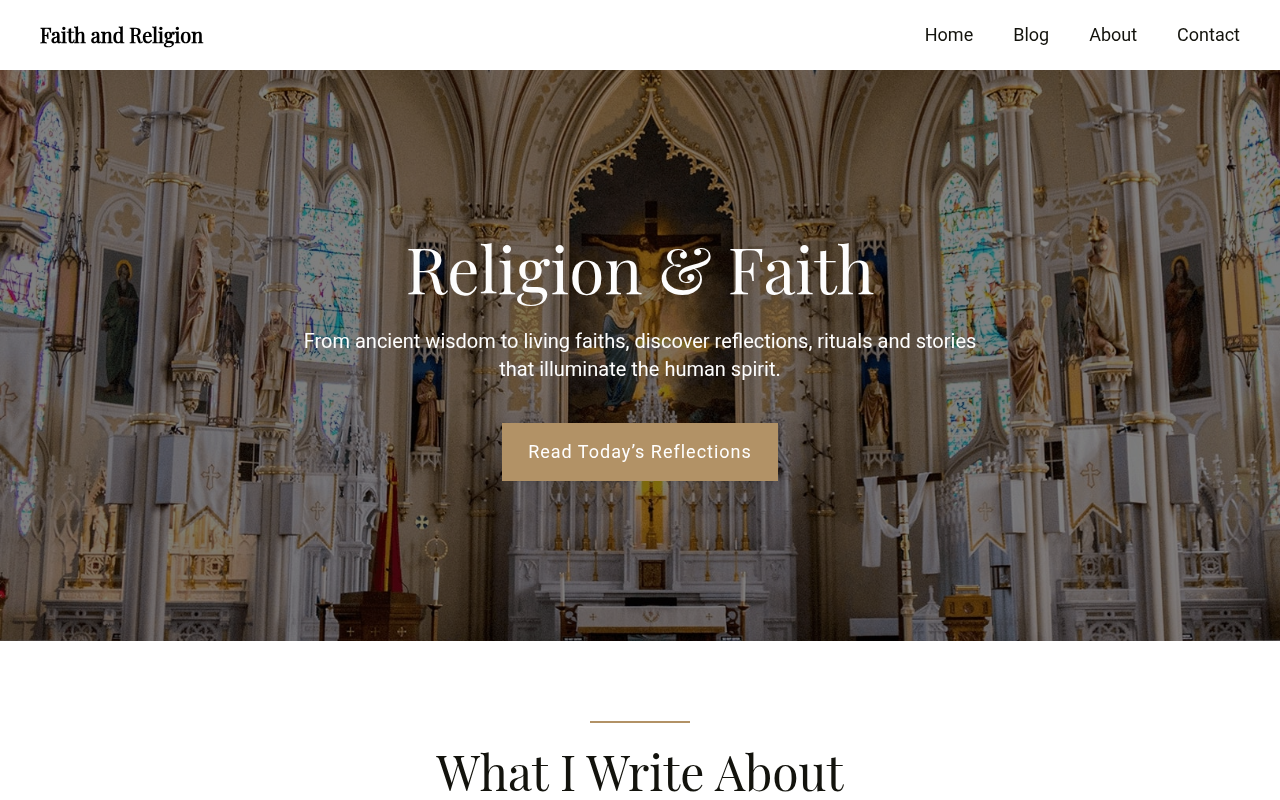 Десктоп — Faith and Religion
