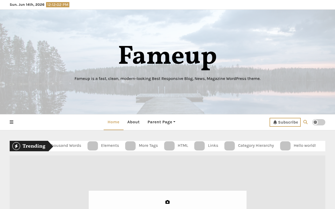 Десктоп — Fameup