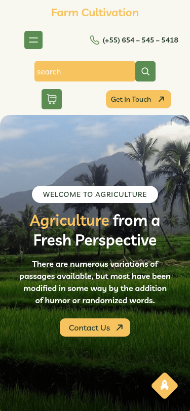 Мобильный вид — Farm Cultivation