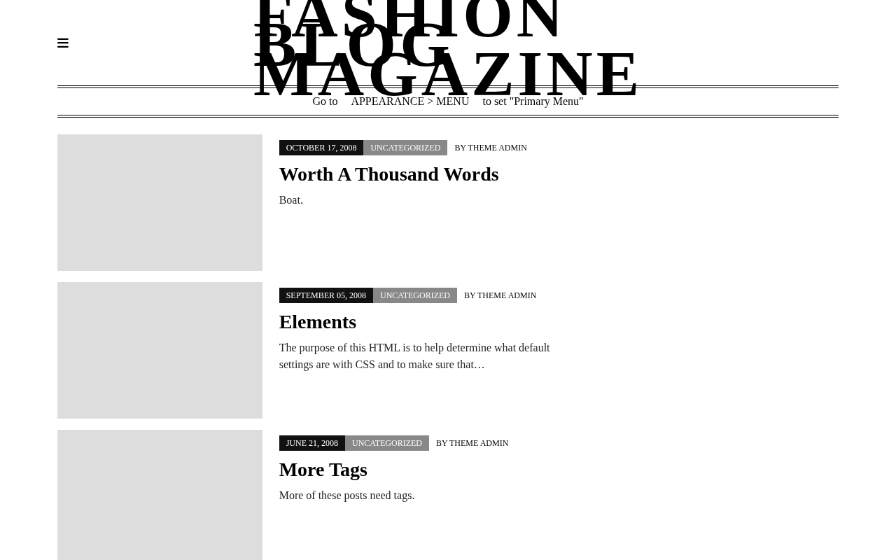 Десктоп — Fashion Blog Magazine