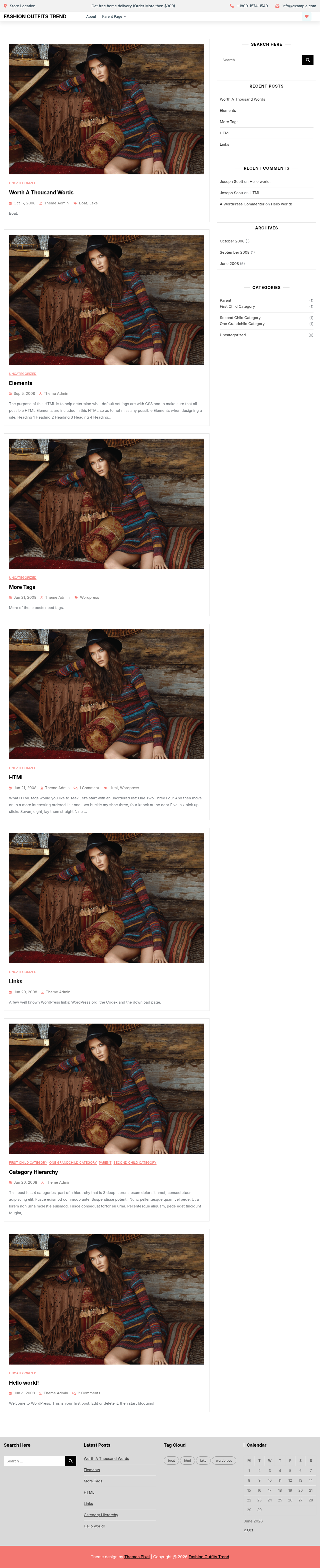 Десктоп (ниже) — Fashion Outfits Trend