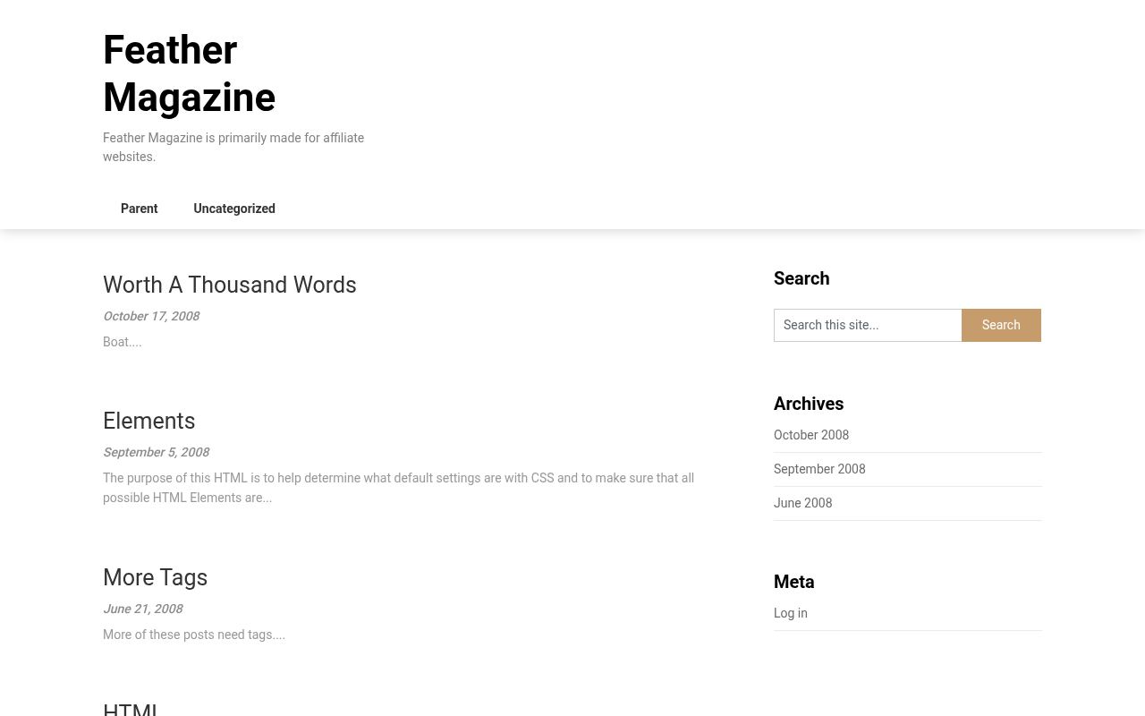 Десктоп — Feather Magazine