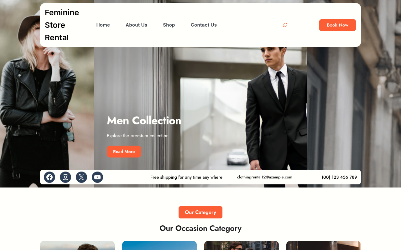 Десктоп — Feminine Store Rental