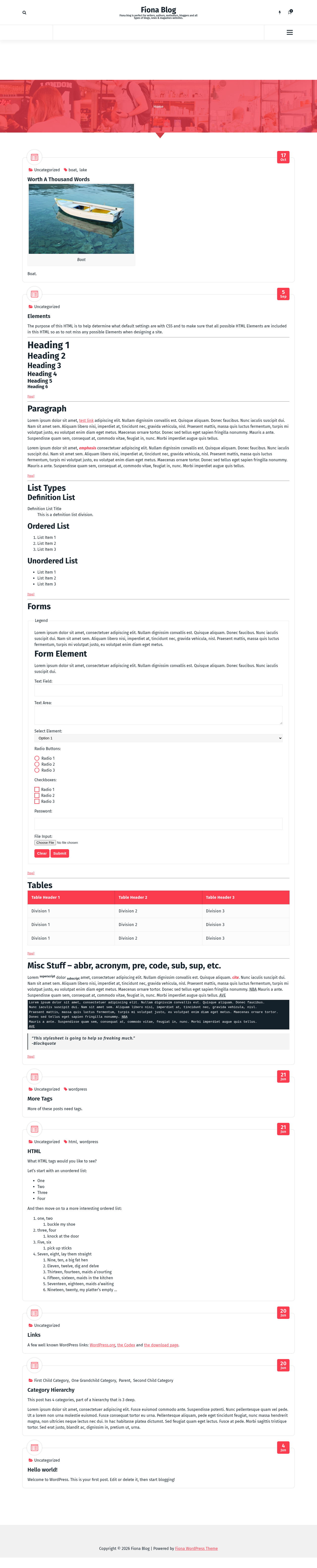 Десктоп (ниже) — Fiona Blog