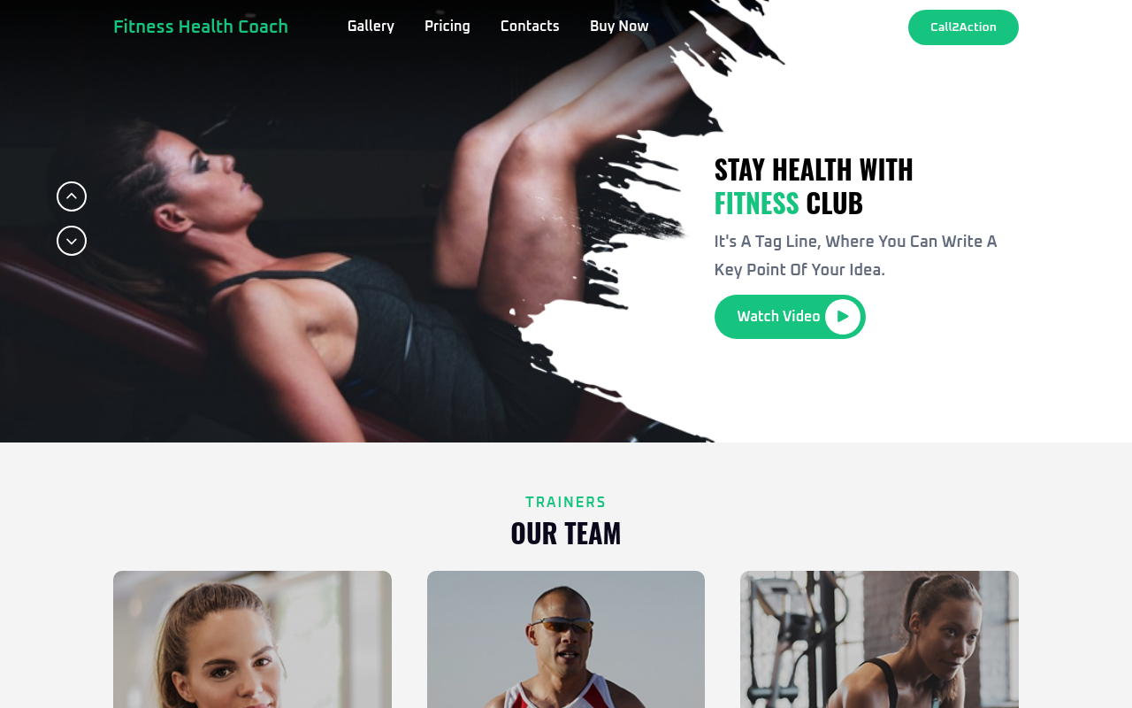 Десктоп — Fitness Health Coach