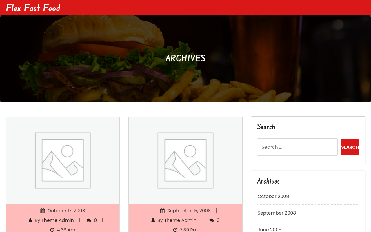 Десктоп — Flex Fast Food