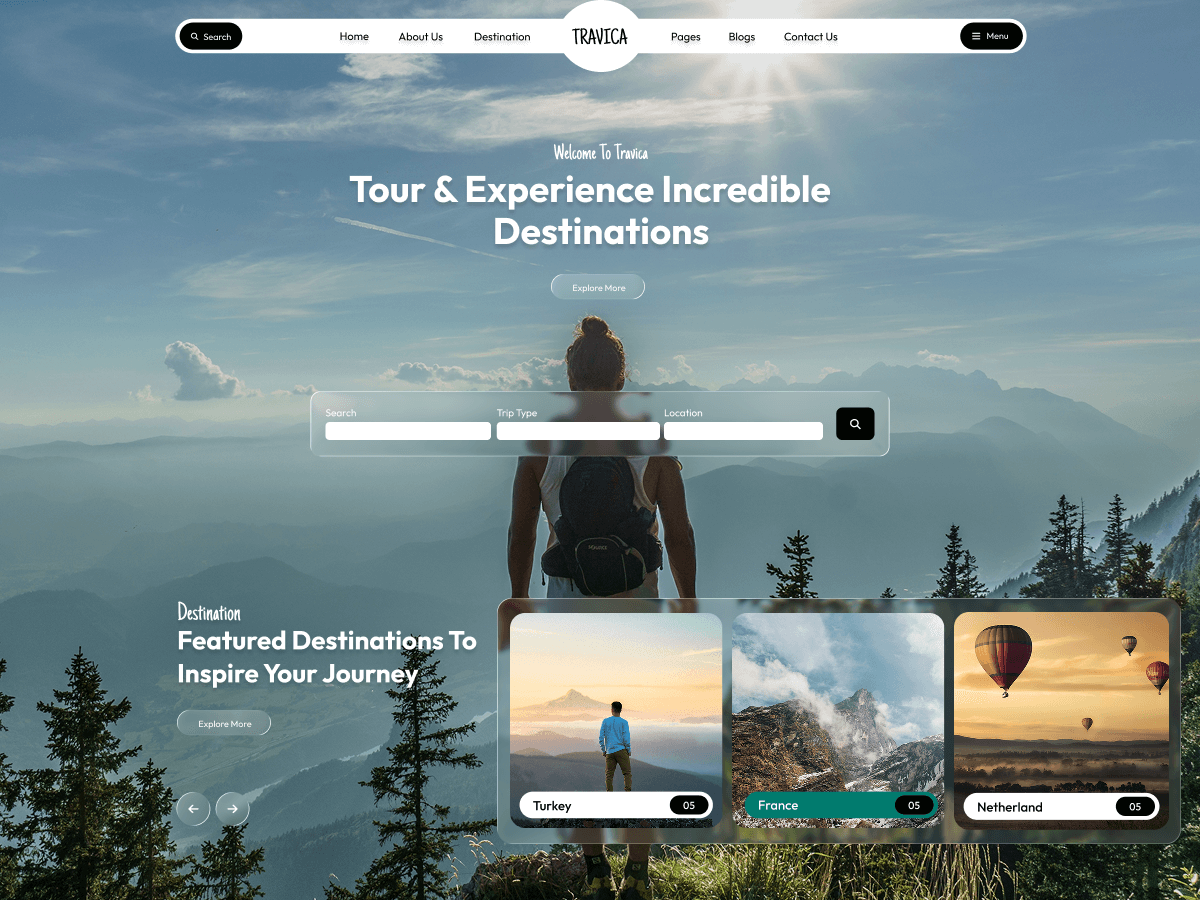 WordPress тема Flex Travel