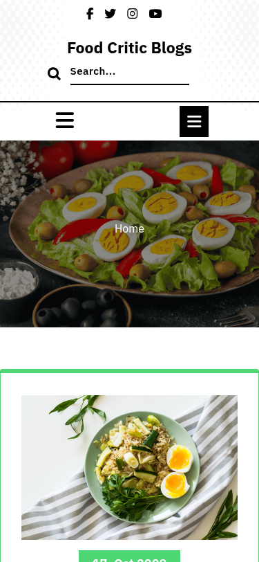 Мобильный вид — Food Critic Blogs
