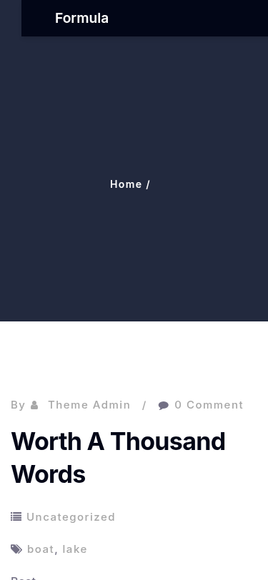 Мобильный вид — Formula