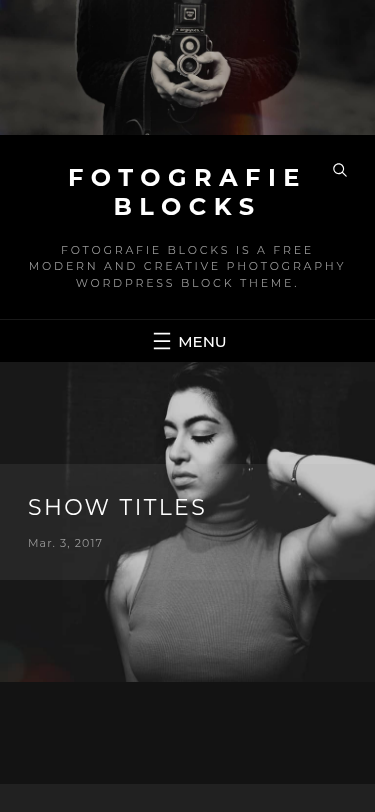 Мобильный вид — Fotografie Blocks