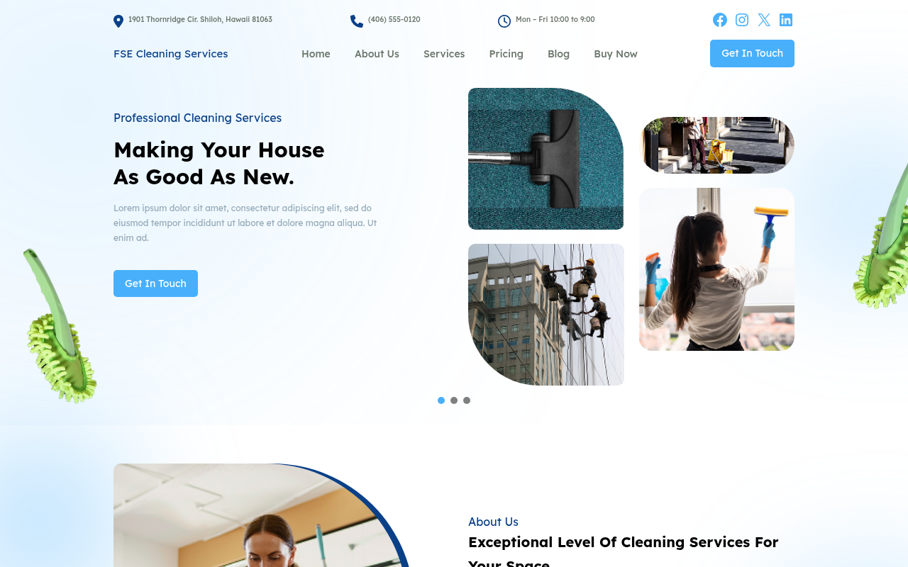 Десктоп — FSE Cleaning Services