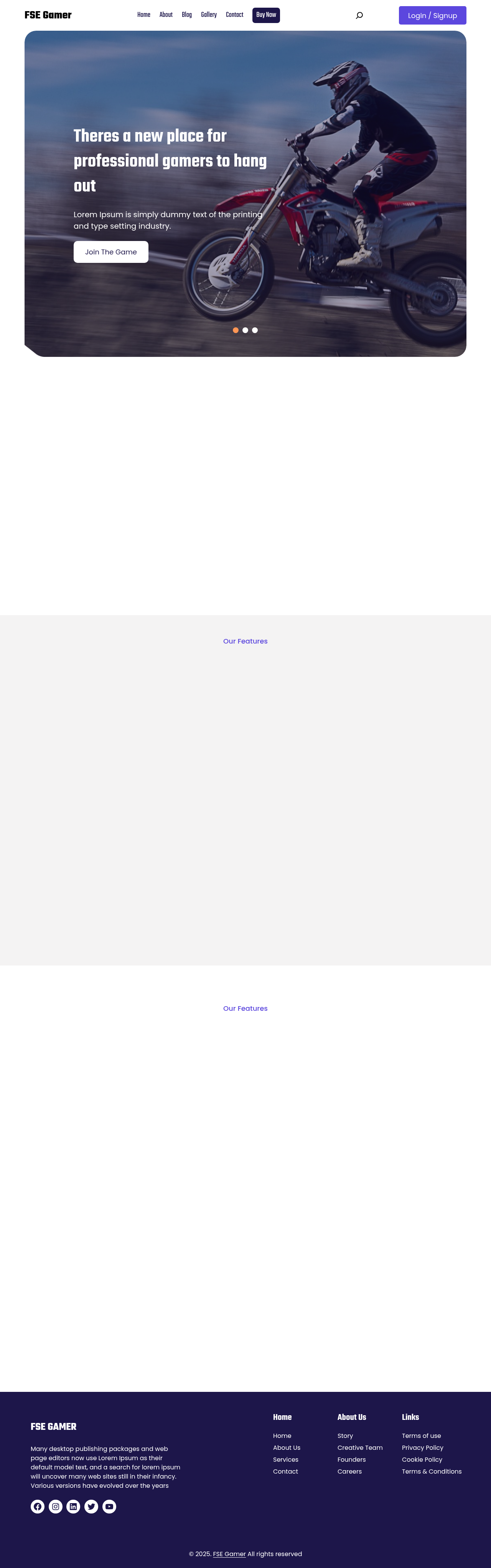 Десктоп (ниже) — FSE Gamer