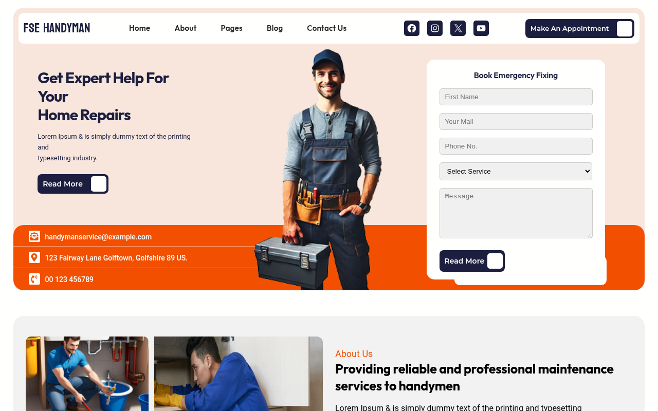 Десктоп — FSE Handyman