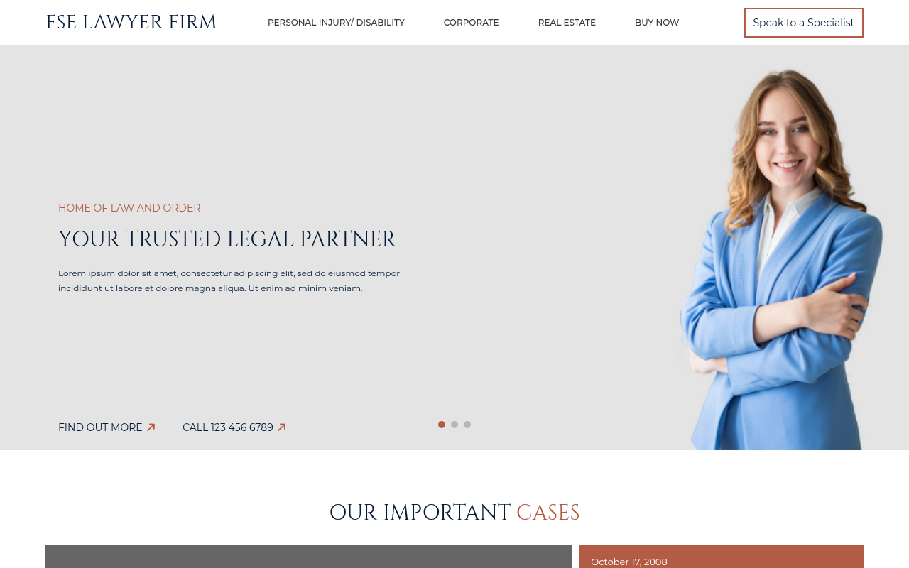 Десктоп — FSE Lawyer Firm