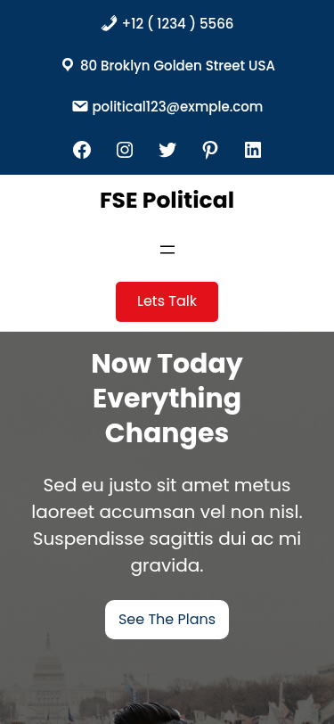 Мобильный вид — FSE Political
